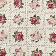 Fine Rose Needlepoint Carpet