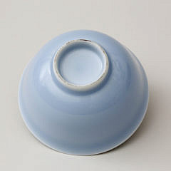 Claire-de-Lune Glazed Porcelain Bowl, Qing Dynasty (1644-1912)