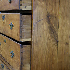 American Chippendale Butternut Tall Chest, circa 1760