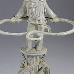 Maritime Cast Iron Sailor Umbrella Stand, 19th Century