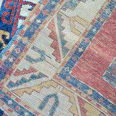 Vintage Shirvan Kazak Scatter Rug