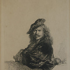 89-4990 Rembrandt Self Portrait Etching C_MG_1941 2