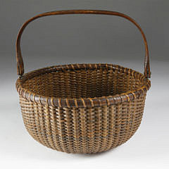 Nantucket Lightship Basket, circa 1900