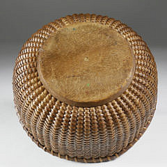 Nantucket Lightship Basket, circa 1900