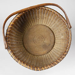 Nantucket Lightship Basket, circa 1900