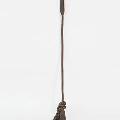 Wrought Iron Grommet Toggle Whaling Harpoon, circa 1840