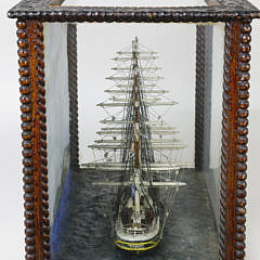 Diorama of the Clipper Ship Sobraon, late 19th Century