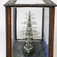 Diorama of the Clipper Ship Sobraon, late 19th Century