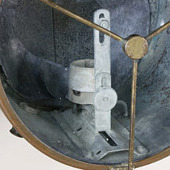 Pair of Copper and Brass Ship’s Spotlights, early 20th Century