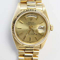 Rolex Oyster Perpetual President Day-Date Watch, 18k Yellow Gold, 36mm