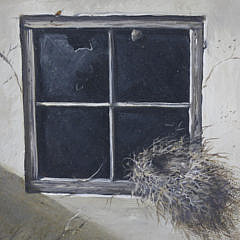 Robert Reillo Oil on Masonite “The Abandoned Home”