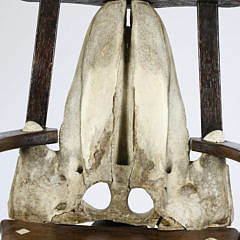 One of a Kind Whaler Made Nursing Rocker, circa 1850