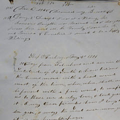 The Ship Harbinger Log Book “On a Whaling Voyage to the Pacific Ocean”, kept by Francis Fisher, Master