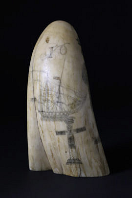 16-3582 Folk Art Whale Tooth A_2808