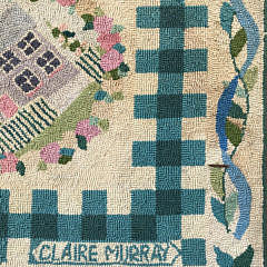 Claire Murray Hooked Rug