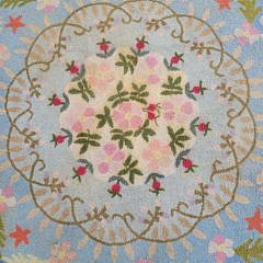 Claire Murray Floral Round Hooked Rug