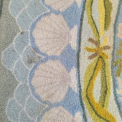 Claire Murray Floral Round Hooked Rug