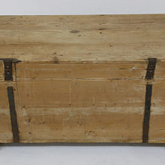 American Pinewood Blanket Box, 19th Century