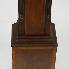 Centennial Inlaid Mahogany Grandmother’s Clock, circa 1880-1900