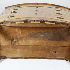 American Federal Bird’s Eye Maple Bow Front Chest of Drawers, circa 1810