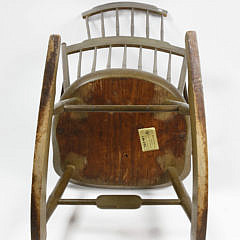 American Decorated Comb-back Windsor Rocker, circa 1810