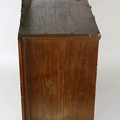 Maritime Carved and Inlaid Hanging Cabinet, circa 1880