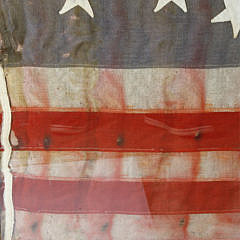 13 Star American Flag, late 19th Century