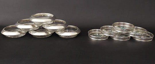 2371:2488-955 Sterling Coasters A