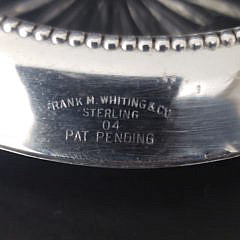 Six Frank M. Whiting & Co. and Six International Sterling Silver Coasters