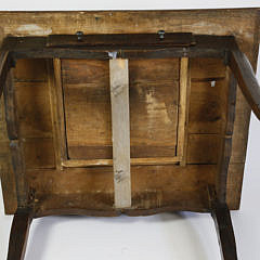 Country Provincial Fruitwood Work Table, Late 19th Century