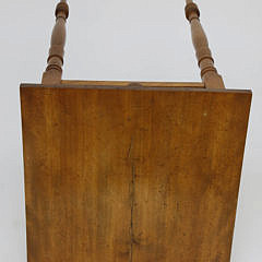 American Sheraton Cherry and Mahogany One Drawer Stand, circa 1810