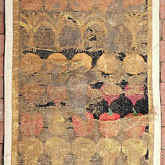 Vintage Claire Murray Fruit and Vegetable Hooked Rug Runner