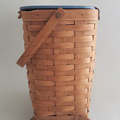 Vintage Longaberger Nantucket Decorated Picnic Basket