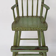 19th Century New England Sheraton Child’s High Chair