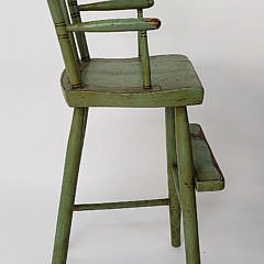 19th Century New England Sheraton Child’s High Chair