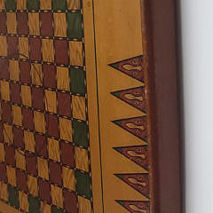 Antique Archarena Combination Star Game Board