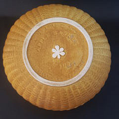 George Davis Ceramic Nantucket Lightship Basket 1985