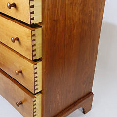 Stephen Swift Eight Drawer Cherry Chest