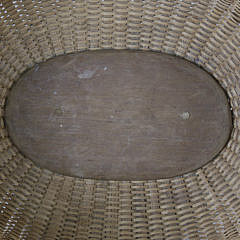 Ferdinand Sylvaro Free Form Oval Swing Handle Nantucket Basket