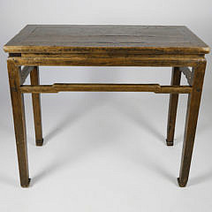 Chinese Elmwood Altar Table, 18th Century