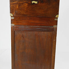 Brass Mounted Mahogany Captain’s Quarters Box on Stand, circa 1840