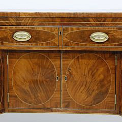 Federal Inlaid Mahogany Sideboard, New York City, circa 1800-1810