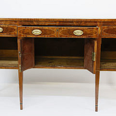 Federal Inlaid Mahogany Sideboard, New York City, circa 1800-1810