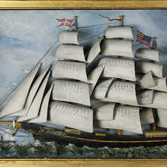 46-4901 Folk Art Ship Shadowbox A_MG_2990