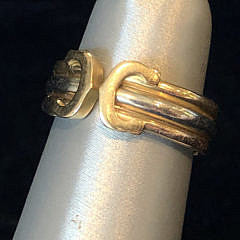 Cartier 18k Yellow and White Gold Ring