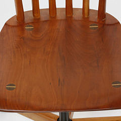 Stephen Swift Cherry Windsor Style Desk Chair