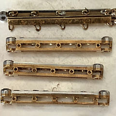 Four Diamond and Gold Spacer Bars