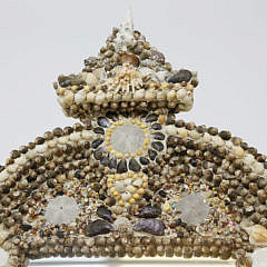 Victorian Shell Encrusted Dresser with Mirror, circa 1870