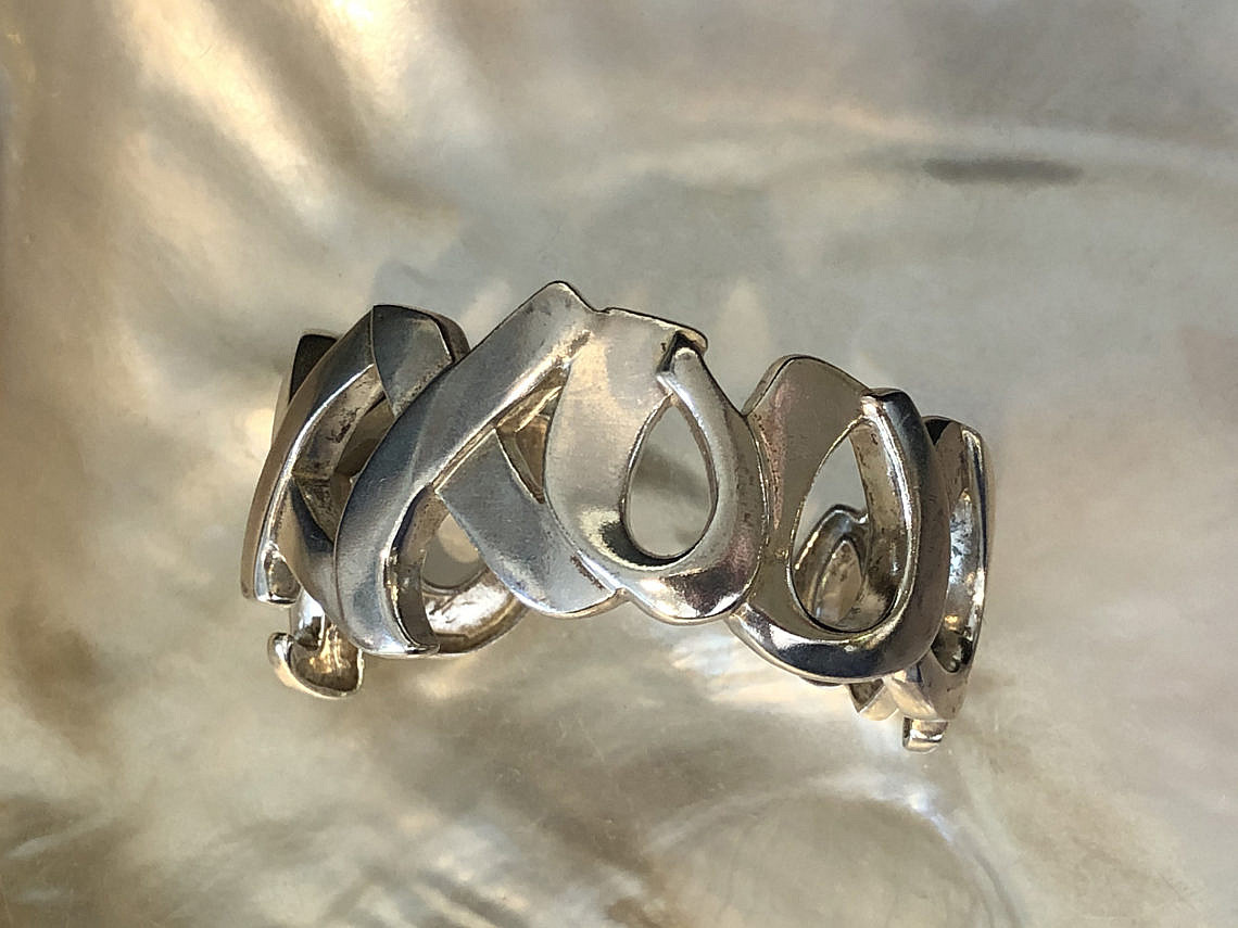 1985TIFFANY STERLING paloma piccassoブローチ Vintage Estate Tiffany & Co. Paloma Picasso Sterling Silver