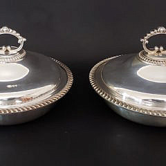 58-4847 Sterling Silver Covered Dishes A